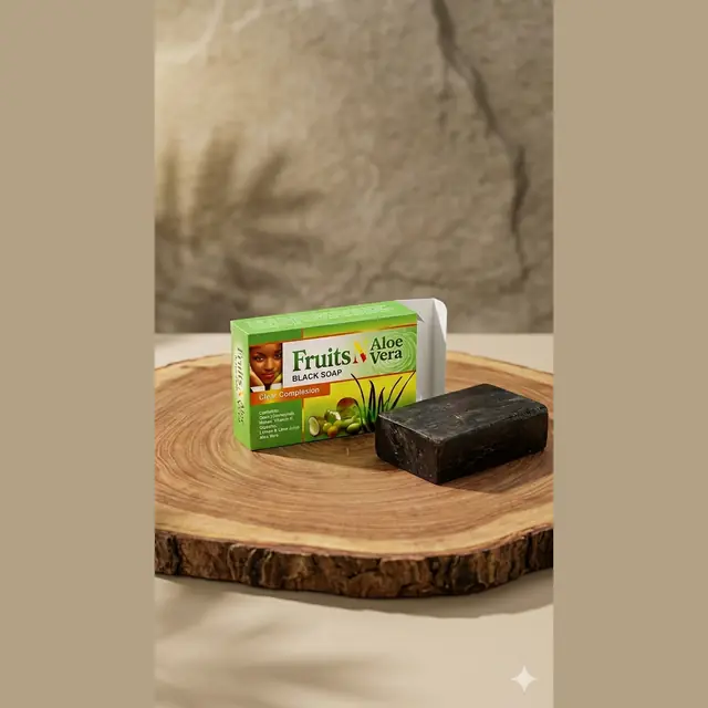 صابون الفواكه والصبار الأسود – Fruits N Aloe Vera